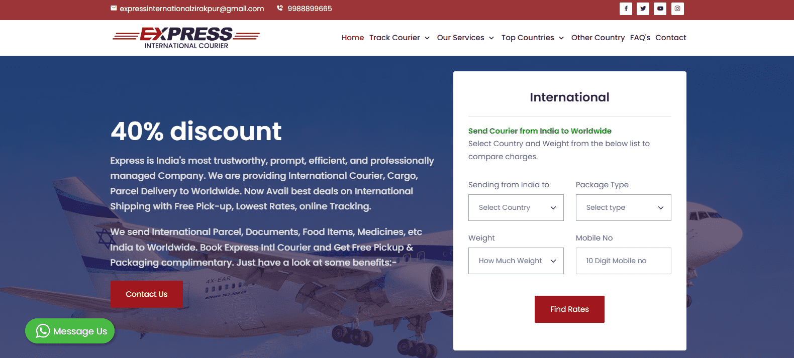 Express International Courier (CI)